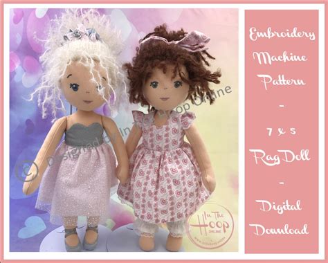 Fabric Doll Sewing Pattern Aishaniabsa