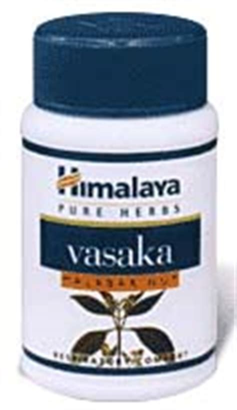 Vasaka Himalaya Herbals(Malabar Nut) for respiratory comfort, lung health
