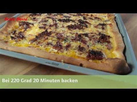 Fondue Pizza Backrezept Von Betty Bossi YouTube