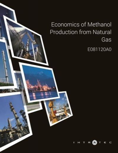 Economics Of Methanol Production From Natural Gas