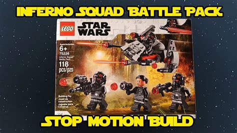 Inferno Squad Battle Pack 75226 Lego Star Wars Stop Motion Build