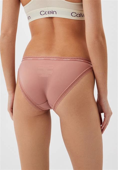 Трусы шт Calvin Klein Underwear BIKINI цвет зеленый RTLADC купить в интернет