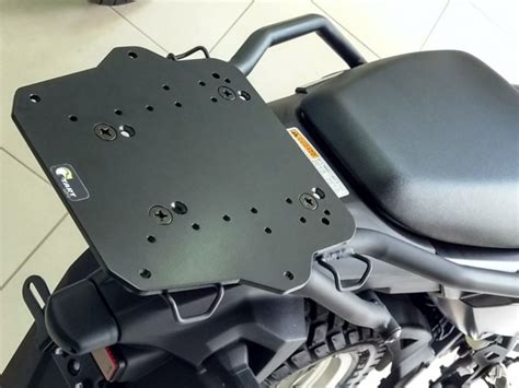 Chapa Suporte Bagageiro Bau Bauleto Case Traseiro Versys 300 KLE300