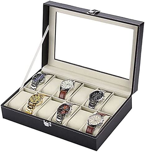 Caja Organizadora De Relojes Caja Para Reloj Para Hombre Con 12