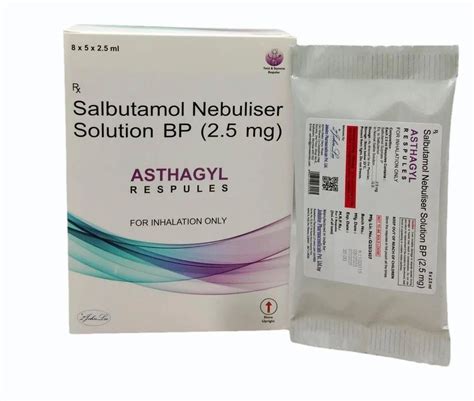 Salbutamol Nebuliser Solution At ₹ 40 Bottle Asthalin In Mumbai Id 2853777246973