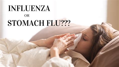 The Difference Between Stomach Flu And Influenza Youtube