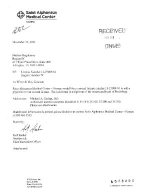 Fillable Online Mercy Medical Center Amendment Request License