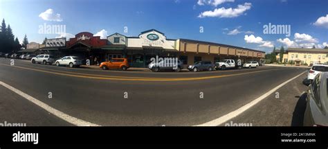 Downtown Mccall Idaho Stock Photo Alamy