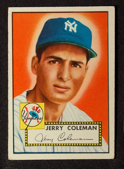 BMW Sportscards | Jerry Coleman #237 | 1952 Topps Baseball