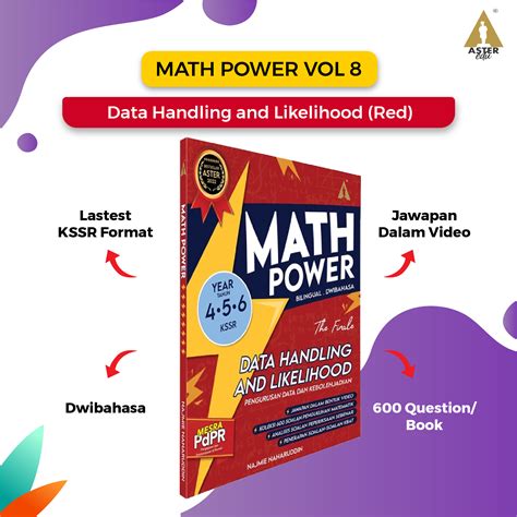 Aster Edu Buku Latihan Matematik Darjah 4,5&6 -Math Power 2022 Buku ...