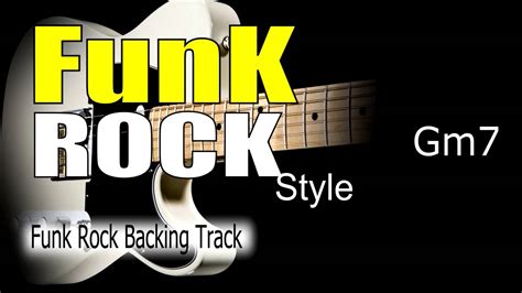 Funk Rock Guitar Backing Track 107 Bpm Highest Quality YouTube