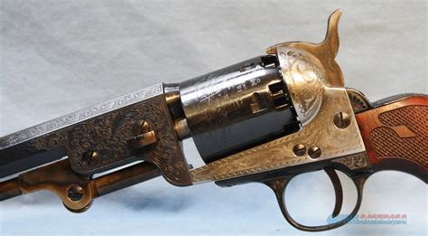 Cimarron 1851 Engraved Navy Single Action Percu For Sale