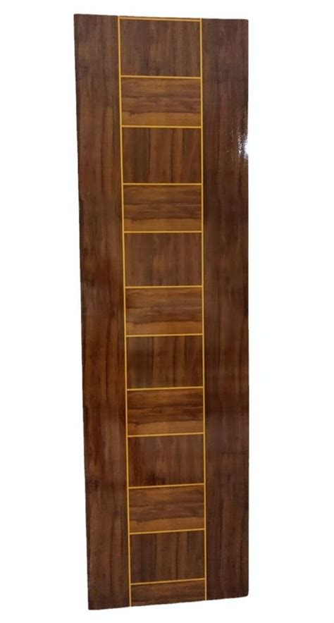 Interior Dark Brown Wooden Laminated Door For Home At Rs 340 Sq Ft In