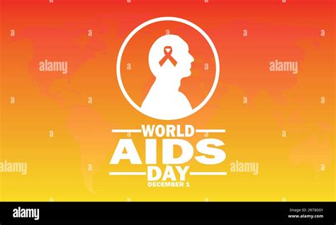 World Aids Day Vector Illustration December 1 Holiday Concept