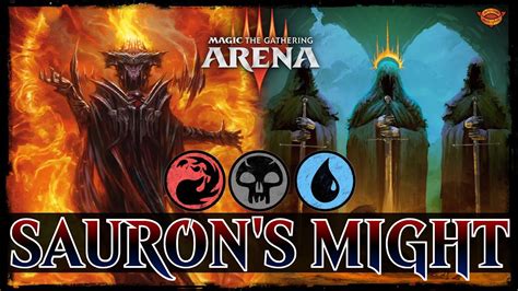 ON HIS DARK THRONE MTG Arena Grixis Sauron Dark Lord Nazgul Orc