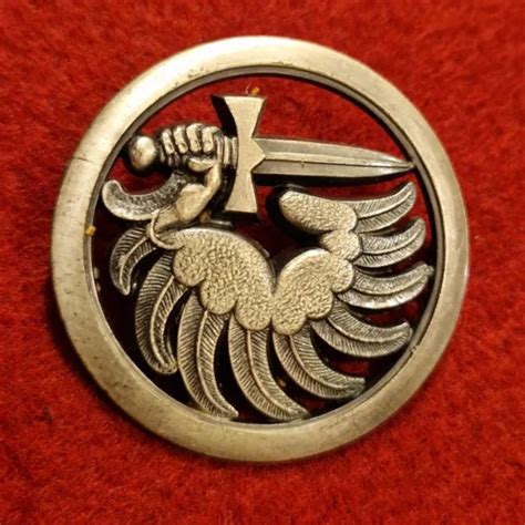 RARE FRENCH FOREIGN Legion Parachute Regiment Cap/Beret Badge Drago EUR ...