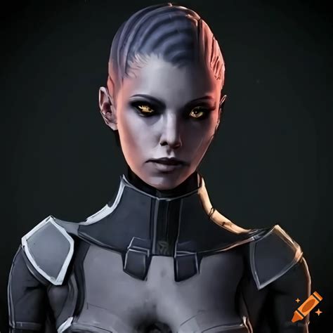 Female Character From Mass Effect Video Game On Craiyon