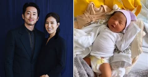 Steven Yeun And Joana Pak Welcome Second Child Popsugar Celebrity Uk