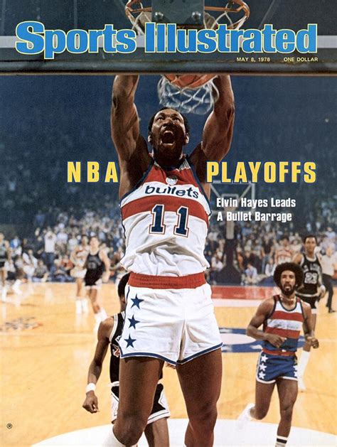 Washington Bullets Elvin Hayes, 1978 Nba Eastern Conference Sports ...