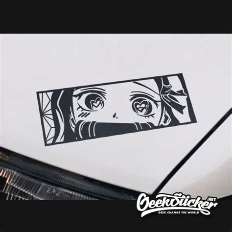 Nezuko Kamado Waifu Anime Car Stickers Decal Geeksticker