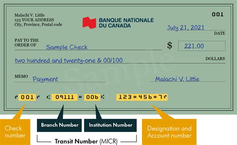 Specimen De Cheque Desjardins Numero De Succursale At Pamela Nunn Blog