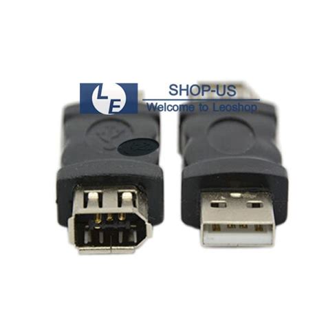 New Firewire Ieee 1394 6 Pin Female F To Usb M Male Adaptor Converter Usb Usb Cables Cables