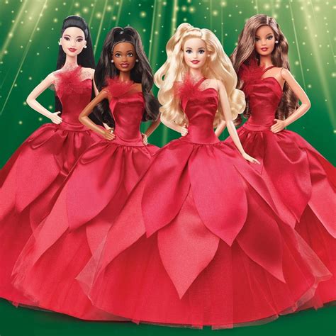 Barbie Signature Holiday Doll With Blonde Hair Collectible Series