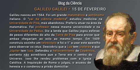 Biografia De Galileo Galilei