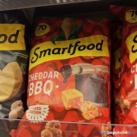 SPOTTED Smartfood Limited Edition Cheddar BBQ Popcorn The Impulsive Buy