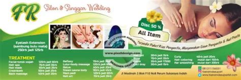 Contoh Banner Iklan Spa Skincare Salon Kecantikan