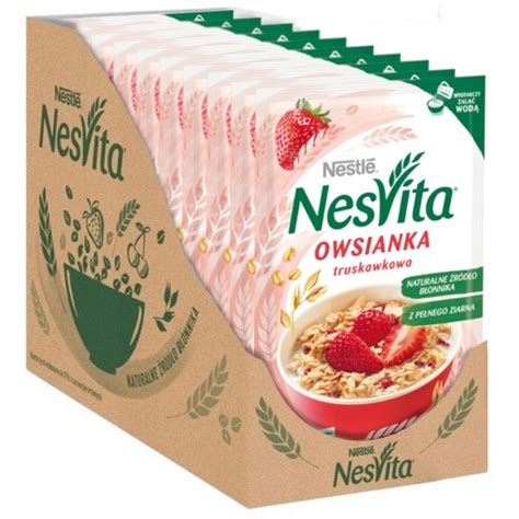 Nestle Nesvita Owsianka Instant Truskawka X G Allegro Pl