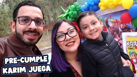 PREPARANDO EL CUMPLE AÑOS DE KARIM Family Juega YouTube