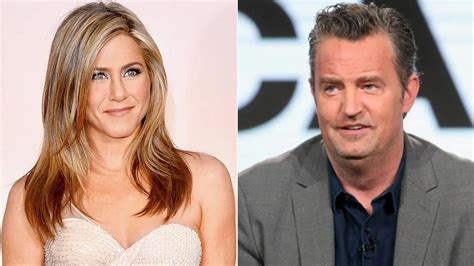 Matthew Perry Credits Friends Co Star Jennifer Aniston For Helping