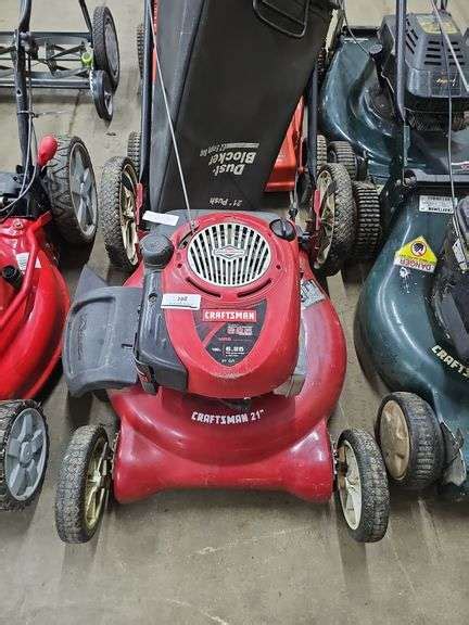 Craftsman Briggs Stratton Series Push Mower Baer Auctioneers