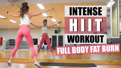 Full Body Fat Burn Hiit Workout No Equipment Best Workout To Loose