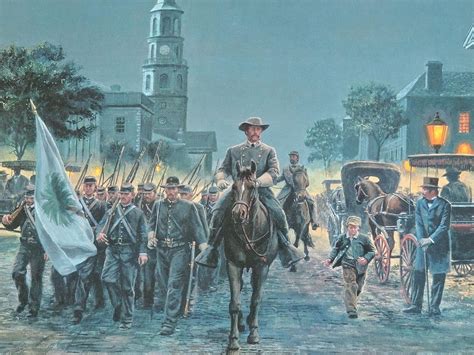 Mort Kunstler - Charleston Autumn - 1861 - Civil War Fine Art Print ...