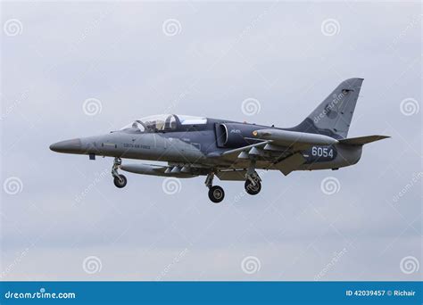 Czech Air Force Training Jet Editorial Photography - Image of ...