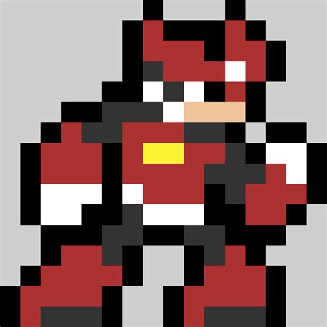 Protoman Pixel Art