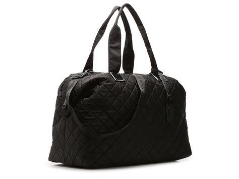 Steve Madden Quilted Weekender Bag In Black Lyst