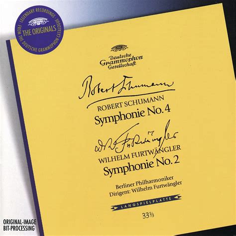 Schumann Symphony No Furtw Ngler Symphony No By Berlin