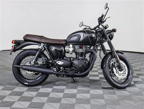 2023 Triumph Bonneville T120 Black Sapphire Black Matte Sapphire Black For Sale In