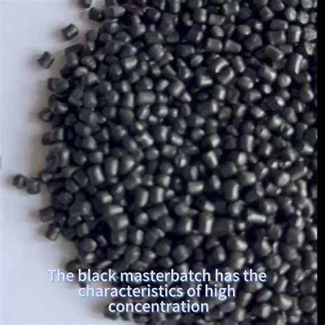 High Concentration Black Masterbatch For Injection Molding Film Blowing