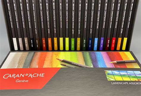 Caran d'Ache Museum Aquarelle Landscape - Set of 20 - Pencilly Australia