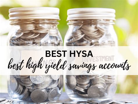 Best Hysa Best High Yield Savings Accounts Welcome To Wealth And Wardrobe