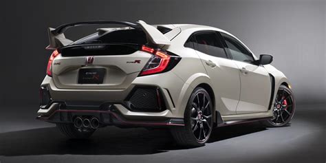 New Honda Civic Type R Back Picture Rear View Photo And Exterior Image