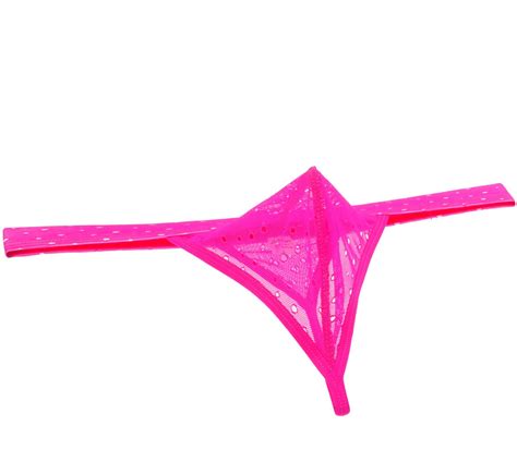 Sexy Men S Sheer Jacquard Lace Bikini Thong Underwear Mesh Belt Open Side T Back Mu X