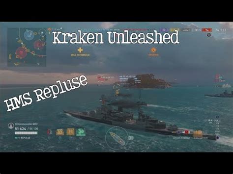 Kraken Unleashed Repluse World Of Warships Legends YouTube