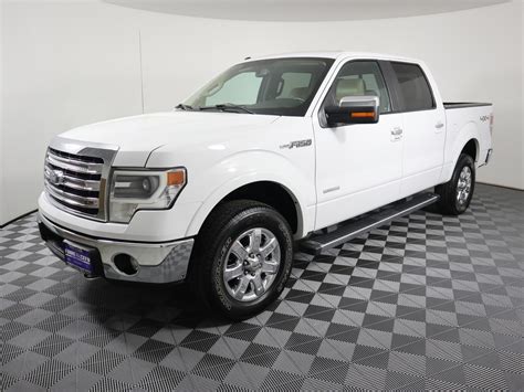 Pre Owned Ford F Wd Supercrew Lariat Crew Cab Pickup In