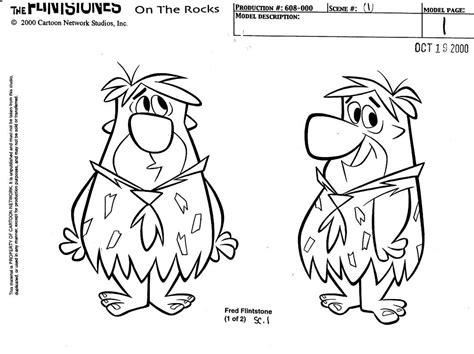 Flintstones Model Sheets