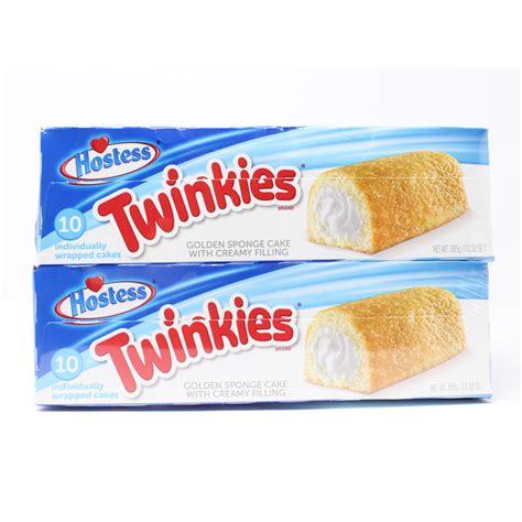 Hostess Twinkies Golden Sponge Cakes 2 X 10 Packs Costco UK